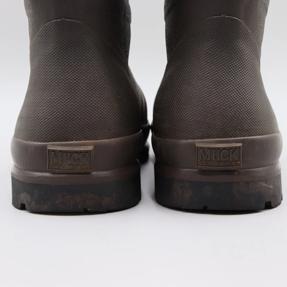 Muck Boot Company Chore Cool Boots Mens Size 10 US Brown Waterproof Work Vibram